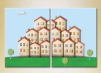 Картина ArtPoster Houses 02 (2225781)