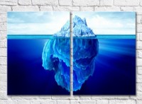 Картина ArtPoster Iceberg in the Blue sea (3453710)