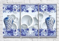 Картина Magic Color Painted flower vases (3517845)