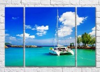 Pictură Magic Color Sailing yacht on the cote d'azur (3469176)