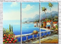 Pictură Magic Color Sea view from the embankment (3485189)