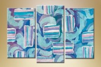 Картина Magic Color Triptych Abstraction 141 (1609999)