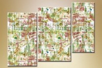 Картина Magic Color Triptych Abstraction 1191 (1609981)