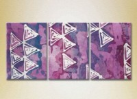 Картина Magic Color Triptych Abstraction Lilac/Violet (2229517)