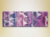 Картина Magic Color Triptych Abstraction Lilac/Violet (2229518)