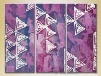 Картина Magic Color Triptych Abstraction Lilac/Violet (2229537)