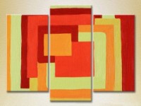 Картина Magic Color Triptych Abstraction Bright squares (2229538)