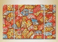 Картина Magic Color Triptych Abstraction Red/Blue (2229486)
