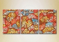 Картина Magic Color Triptych Abstraction Red/Blue (2229488)