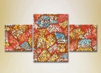 Картина Magic Color Triptych Abstraction Red/Blue (2229492)