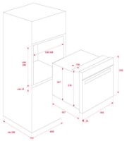 Электрический духовой шкаф Teka HLB 840 White фото №2 — интернет-магазин Desire.md