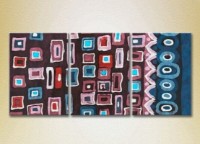 Картина Magic Color Triptych Abstraction Violet/Blue (2229525)