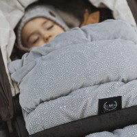 Husa de iarnă pentru copii La Millou Uni Velvet Collection Dark Grey  imaginea #2 — magazin online Desire.md