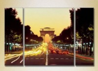 Картина Magic Color Triptych Arc de Triomphe (2658510)