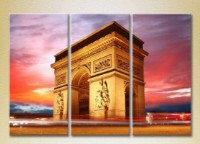 Картина Magic Color Triptych Arc de Triomphe (2658511)