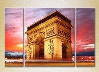 Картина Magic Color Triptych Arc de Triomphe (2658541)