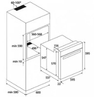 Электрический духовой шкаф Teka HSB 630 White фото №5 — интернет-магазин Desire.md