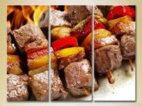 Pictură Magic Color Triptych BBQ (2698736)