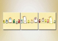 Картина Magic Color Triptych Birds on Wires (2229648)