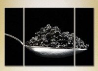 Pictură Magic Color Triptych Black Caviar (2698738)
