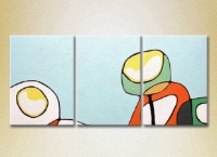 Картина Magic Color Triptych Blue (2229542)