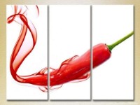 Pictură Magic Color Triptych Chili Pepper (2698689)
