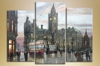 Картина Magic Color Triptych Cities and Countries (2658676)