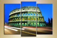 Картина Magic Color Triptych Cities and Countries (2658692)