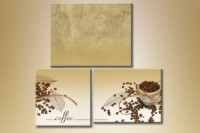Pictură Magic Color Triptych Coffee 1 (1547232)