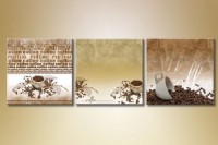 Pictură Magic Color Triptych Coffee 2 (1547256)
