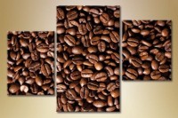 Pictură Magic Color Triptych Coffee 3 (1547234)