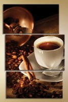 Pictură Magic Color Triptych Coffee 5 (1547288)
