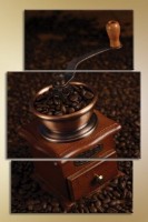 Pictură Magic Color Triptych Coffee Grinder (1547242)
