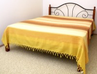 Cuvertura India Waves Yellow 225x265cm imaginea #2 — magazin online Desire.md