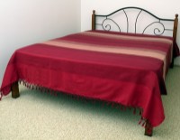 Cuvertura India Waves Maroon 225x265cm imaginea #2 — magazin online Desire.md