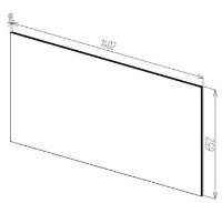 Oglindă baie Bayro Modern 1400x650 (100293) imaginea #3 — magazin online Desire.md