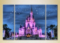 Картина Magic Color Triptych Disneyland France (2658445)
