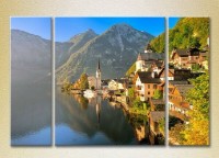 Картина Magic Color Triptych European landscape (2658447)