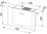 Вытяжка Franke Maris Free 80 Black фото №4 — интернет-магазин Desire.md