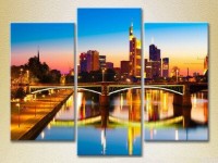Картина Magic Color Triptych Frankfurt am Main (2658522)