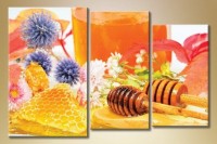 Pictură Magic Color Triptych Honey (1547251)