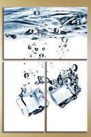 Pictură Magic Color Triptych Ice and Water (1547248)