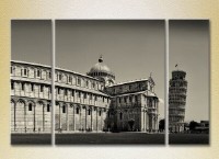 Картина Magic Color Triptych Italy Leaning Tower of Pisa (2658473)