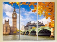 Картина Magic Color Triptych London, England, Palace of Westminster (2658461)