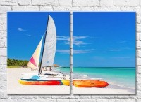 Картина ArtPoster Sailboat by the sea (3453782)
