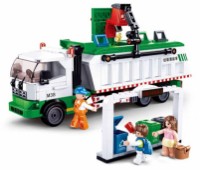 Set de construcție Sluban Garbage Truck (B0780) imaginea #3 — magazin online Desire.md