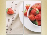 Картина ArtPoster Strawberries in a plate 03 (2602727)