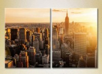 Картина ArtPoster Sunrise over Manhattan 02 (2502406)