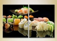 Pictură ArtPoster Sushi and rolls 01 (2602695)