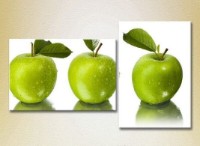 Pictură ArtPoster Three Green apples (2602789)